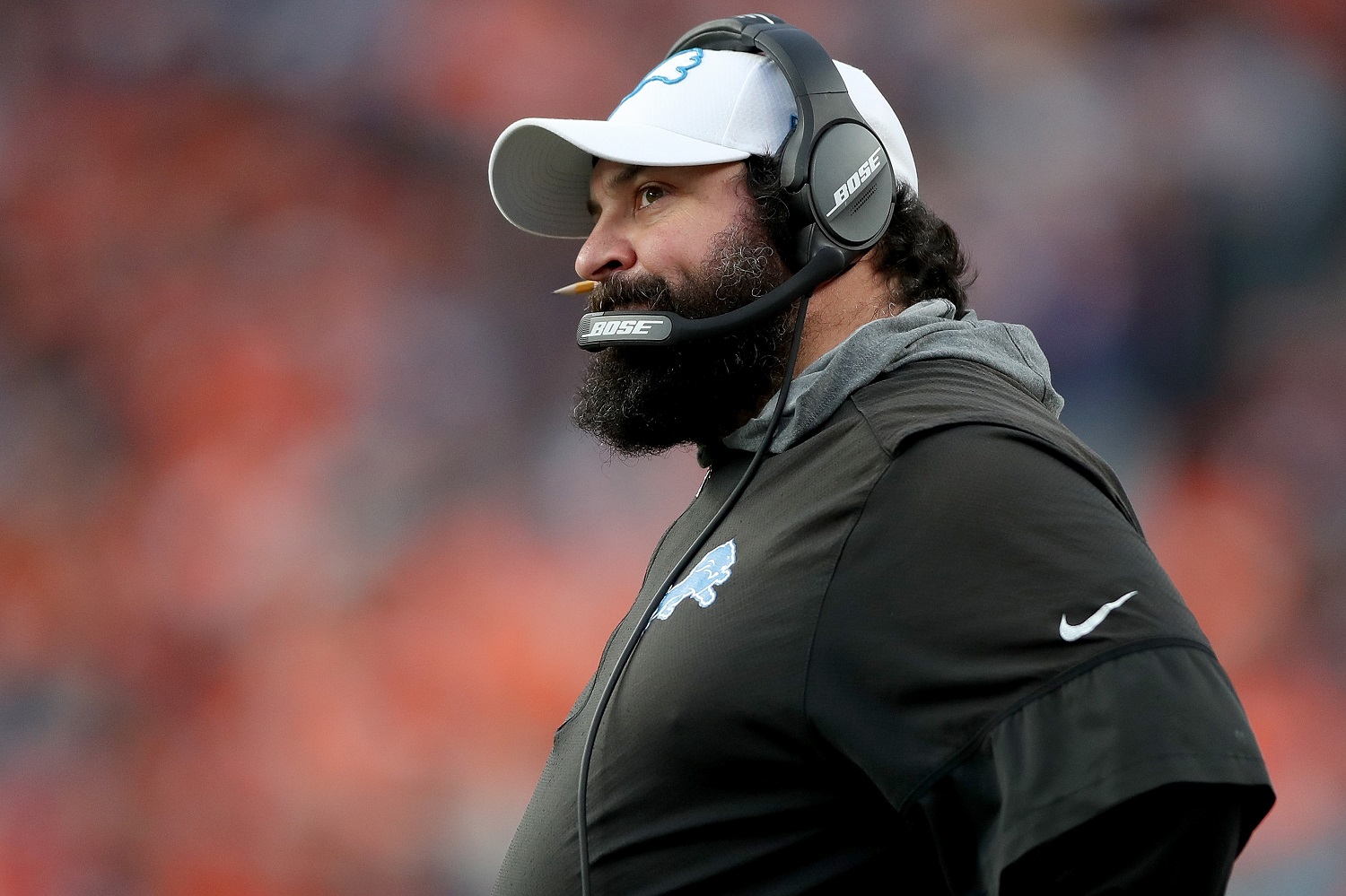 Detroit Lions v Denver Broncos - Matt Patricia Detroit Lions v Denver Broncos - Matt Patricia