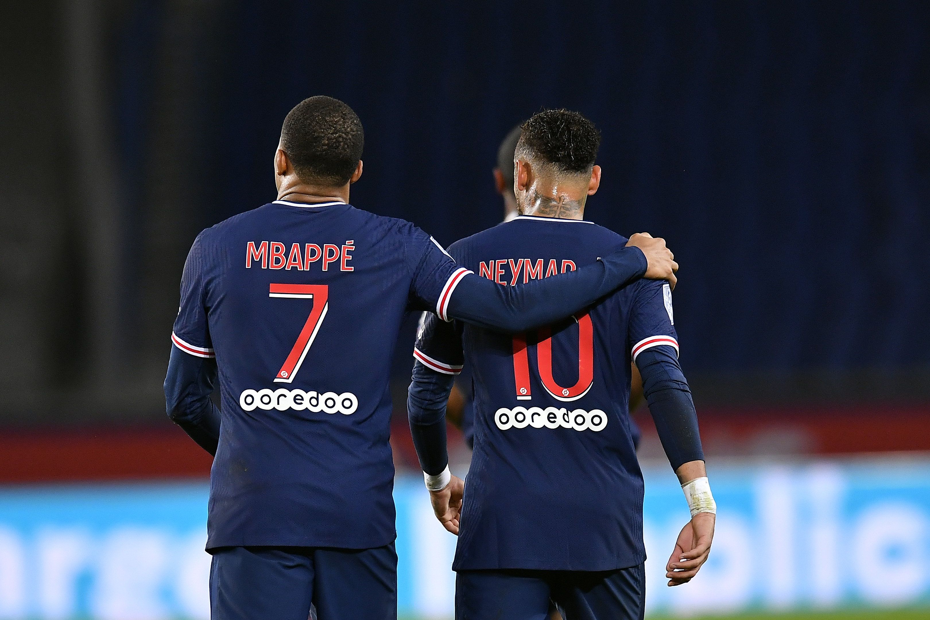 Neymar i Kylian Mbappe Neymar i Kylian Mbappe