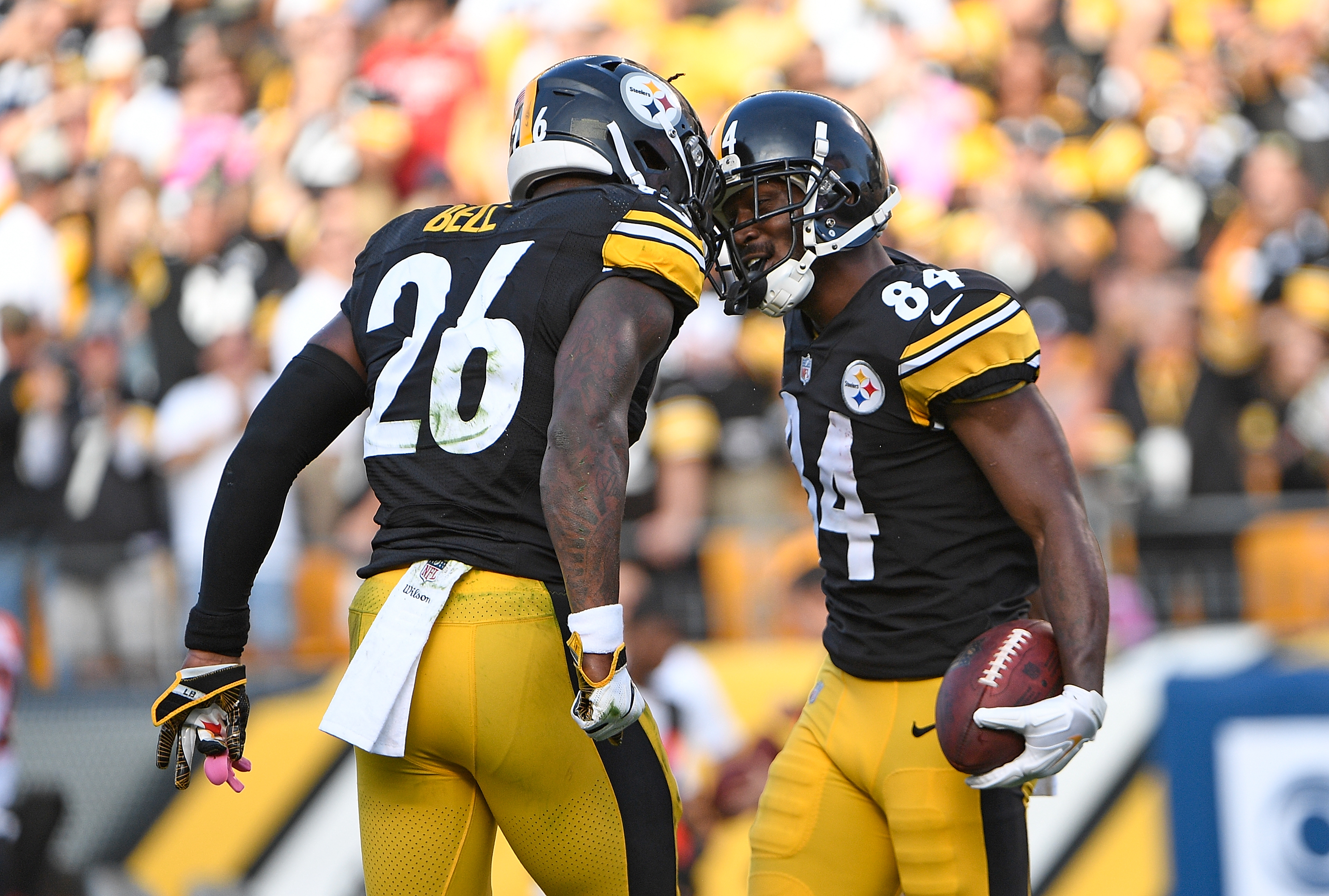 Le'Veon Bell i Antonio Brown Le'Veon Bell i Antonio Brown
