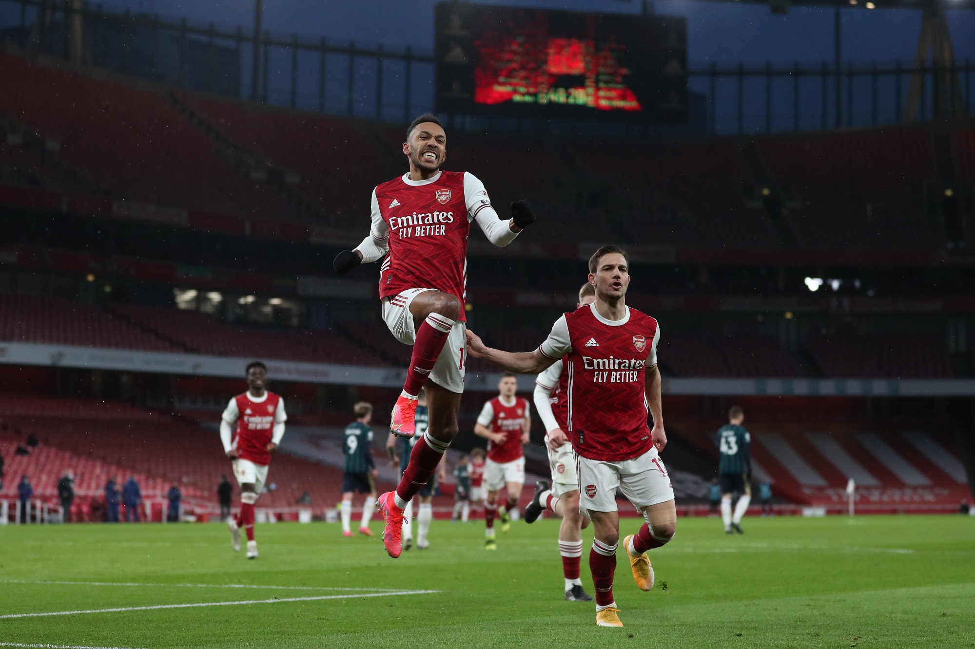 Arsenal v Leeds United - Pierre-Emerick Aubameyang Arsenal v Leeds United - Pierre-Emerick Aubameyang