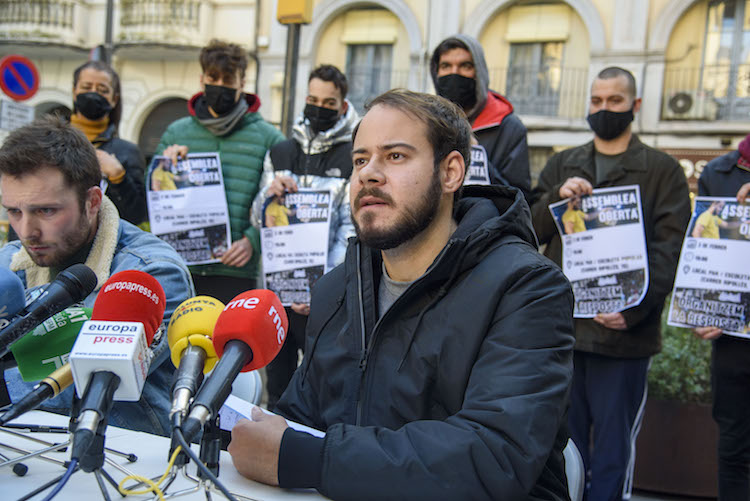 Press Conference With Rapper Pablo Hasel After His Imprisonment Order Press Conference With Rapper Pablo Hasel After His Imprisonment Order