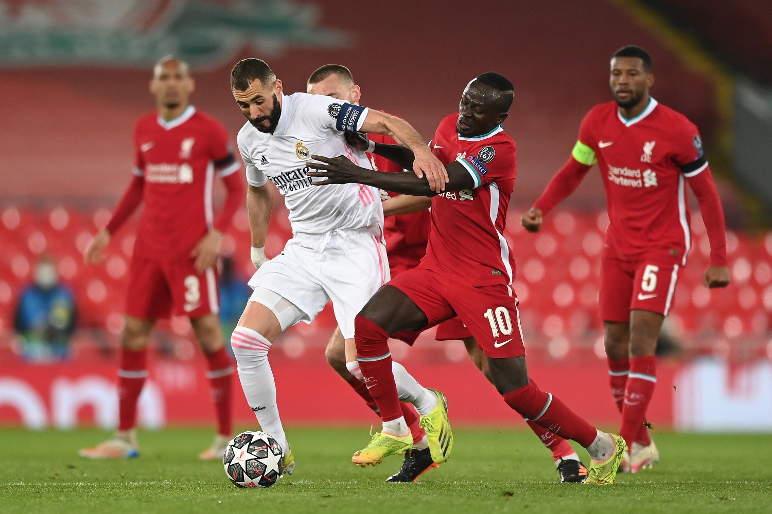 Liverpool FC v Real Madrid - UEFA Champions League Quarter Final: Leg Two Liverpool FC v Real Madrid - UEFA Champions League Quarter Final: Leg Two