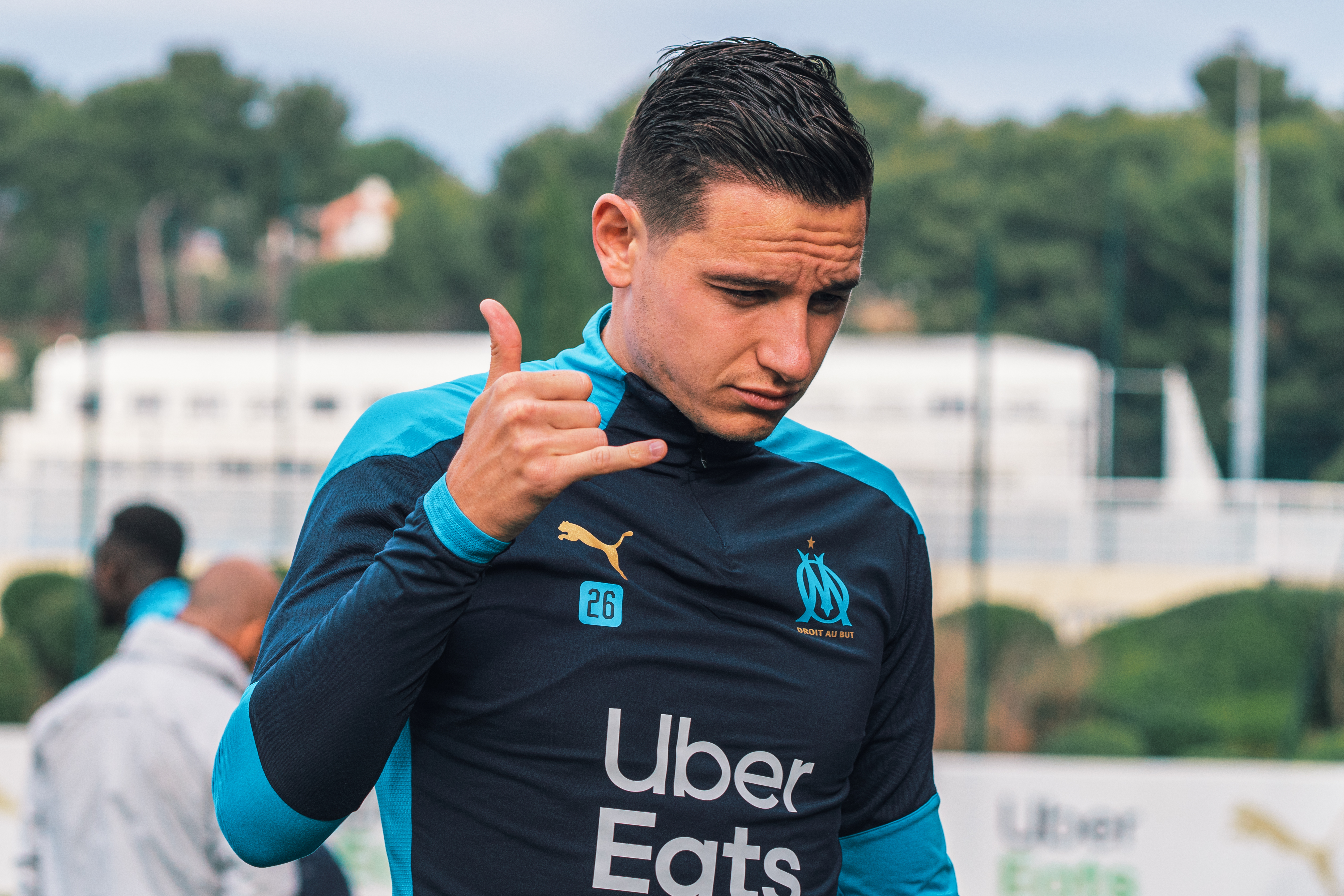 Florian Thauvin Florian Thauvin. Olympique de Marseille Training Session