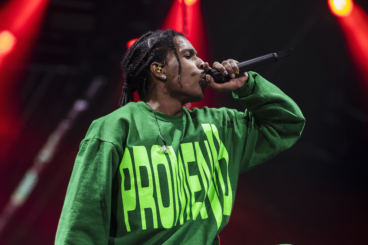 ASAP Rocky Concert In Sweden ASAP Rocky Concert In Sweden