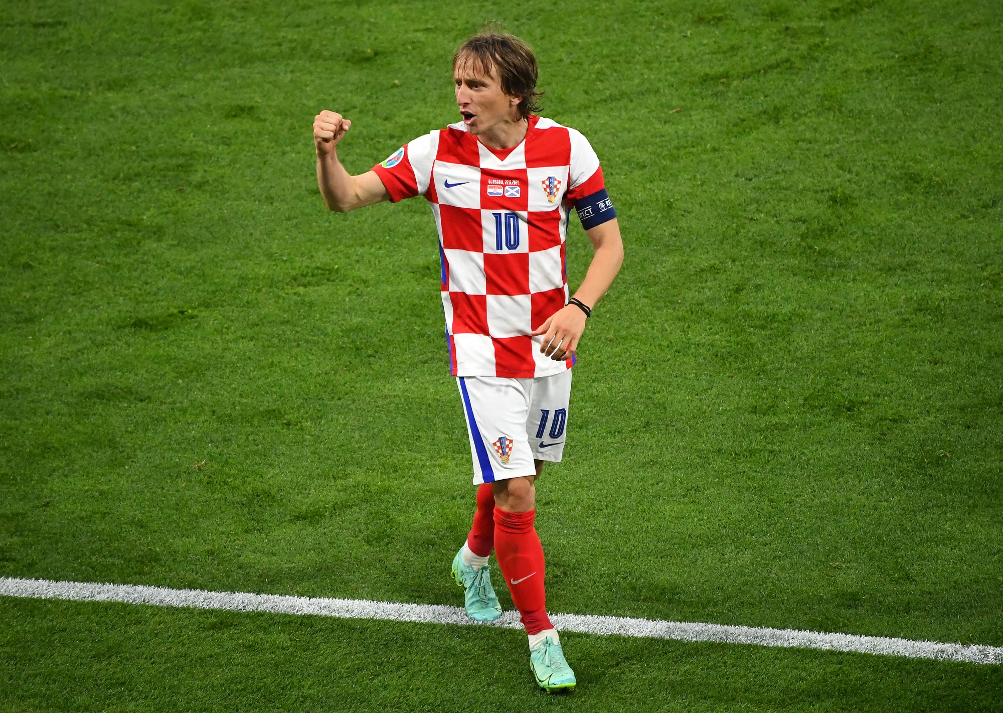 Luka Modrić. EURO 2020: Szkocja - Chorwacja Luka Modrić. EURO 2020: Szkocja - Chorwacja