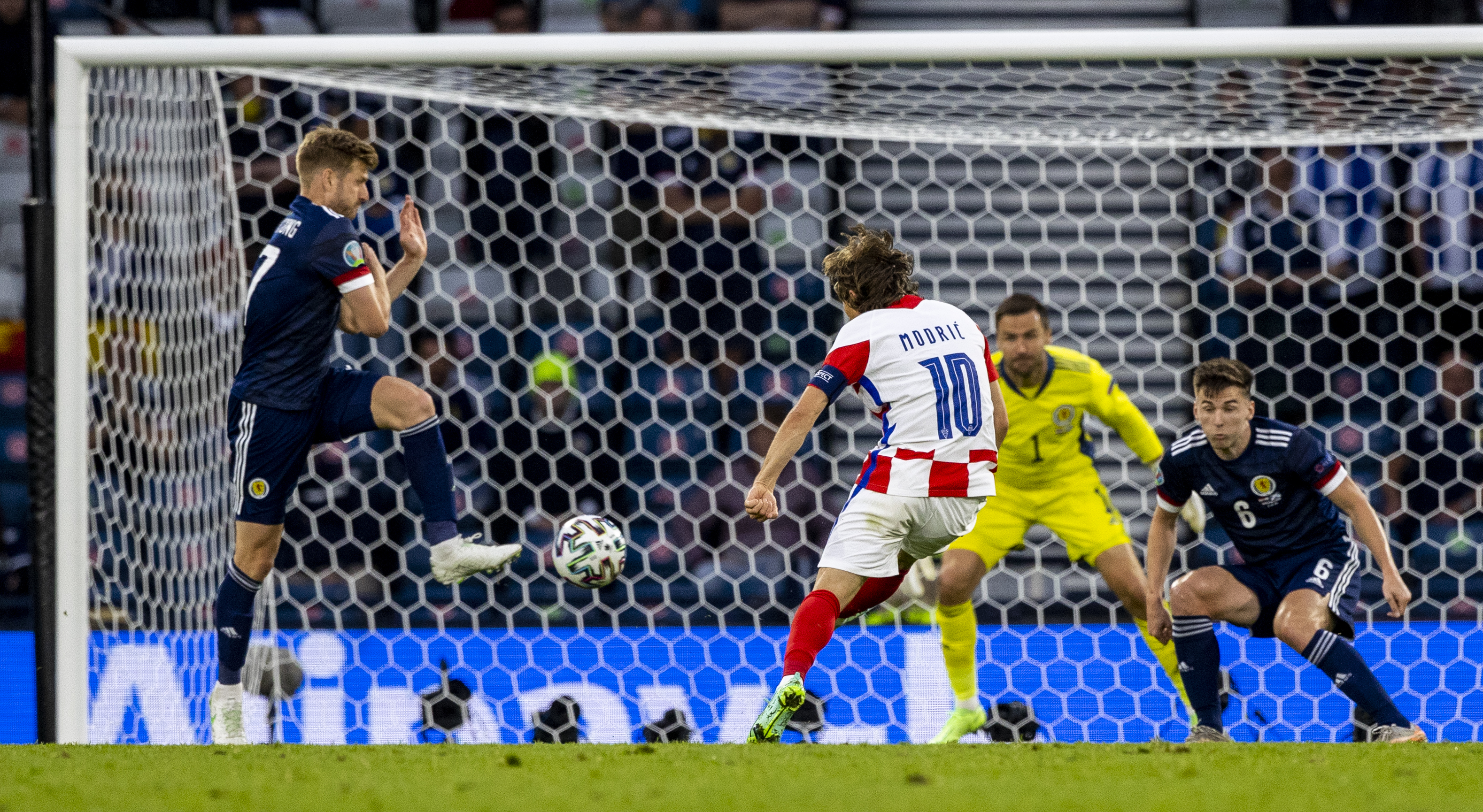 EURO 2020. Szkocja - Chorwacja. Luka Modrić EURO 2020. Szkocja - Chorwacja. Luka Modrić