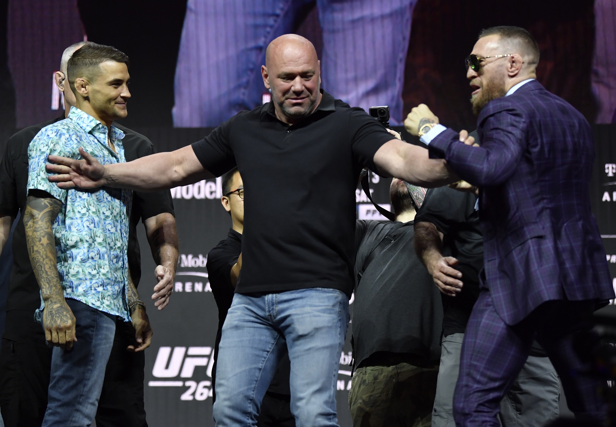 UFC 264: Dustin Poirier and Conor McGregor UFC 264: Dustin Poirier and Conor McGregor