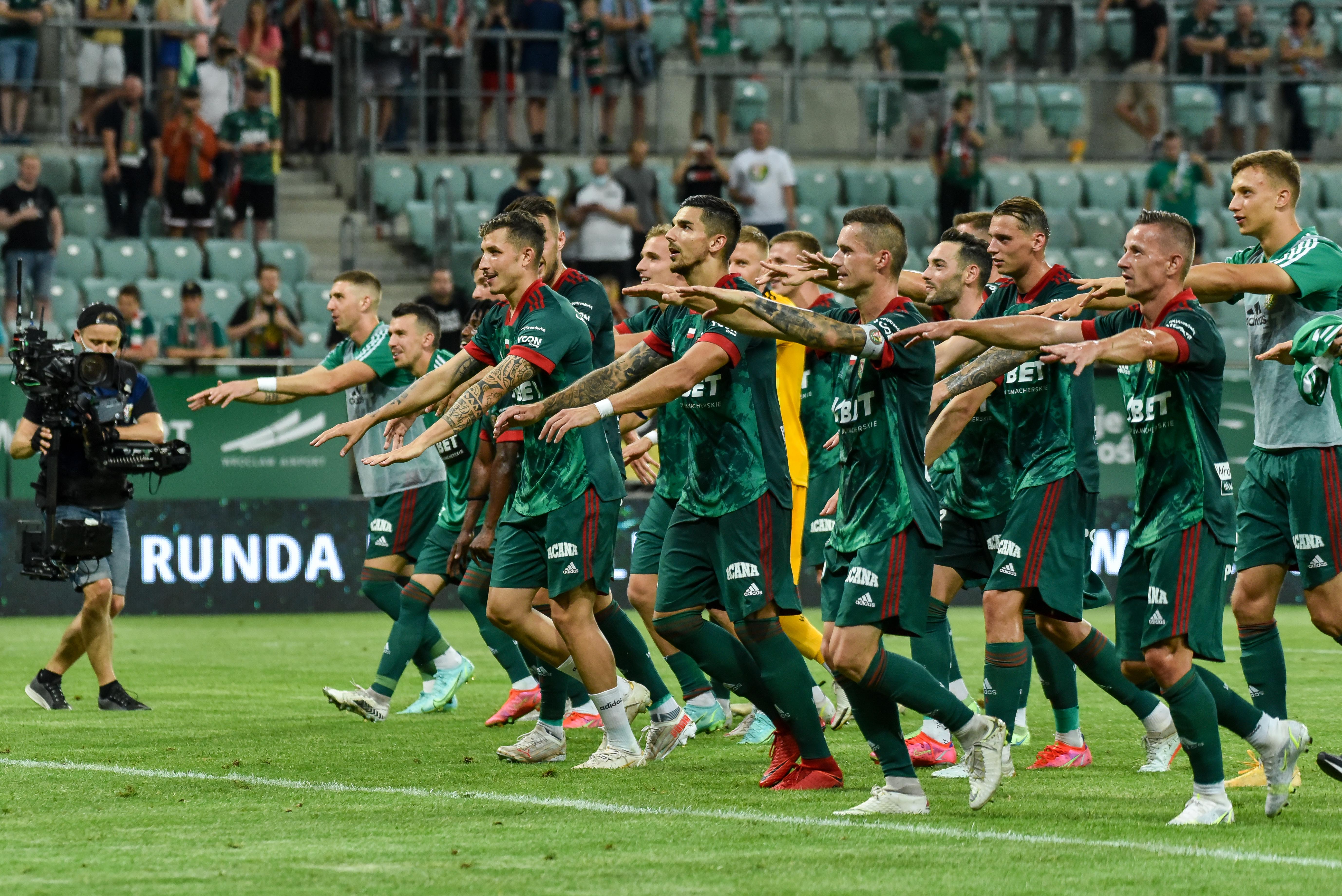 Pilka nozna. Liga Konferencji Europy. Slask Wroclaw - Paide Linnameeskond. 15.07.2021 Pilka nozna. Liga Konferencji Europy. Slask Wroclaw - Paide Linnameeskond. 15.07.2021