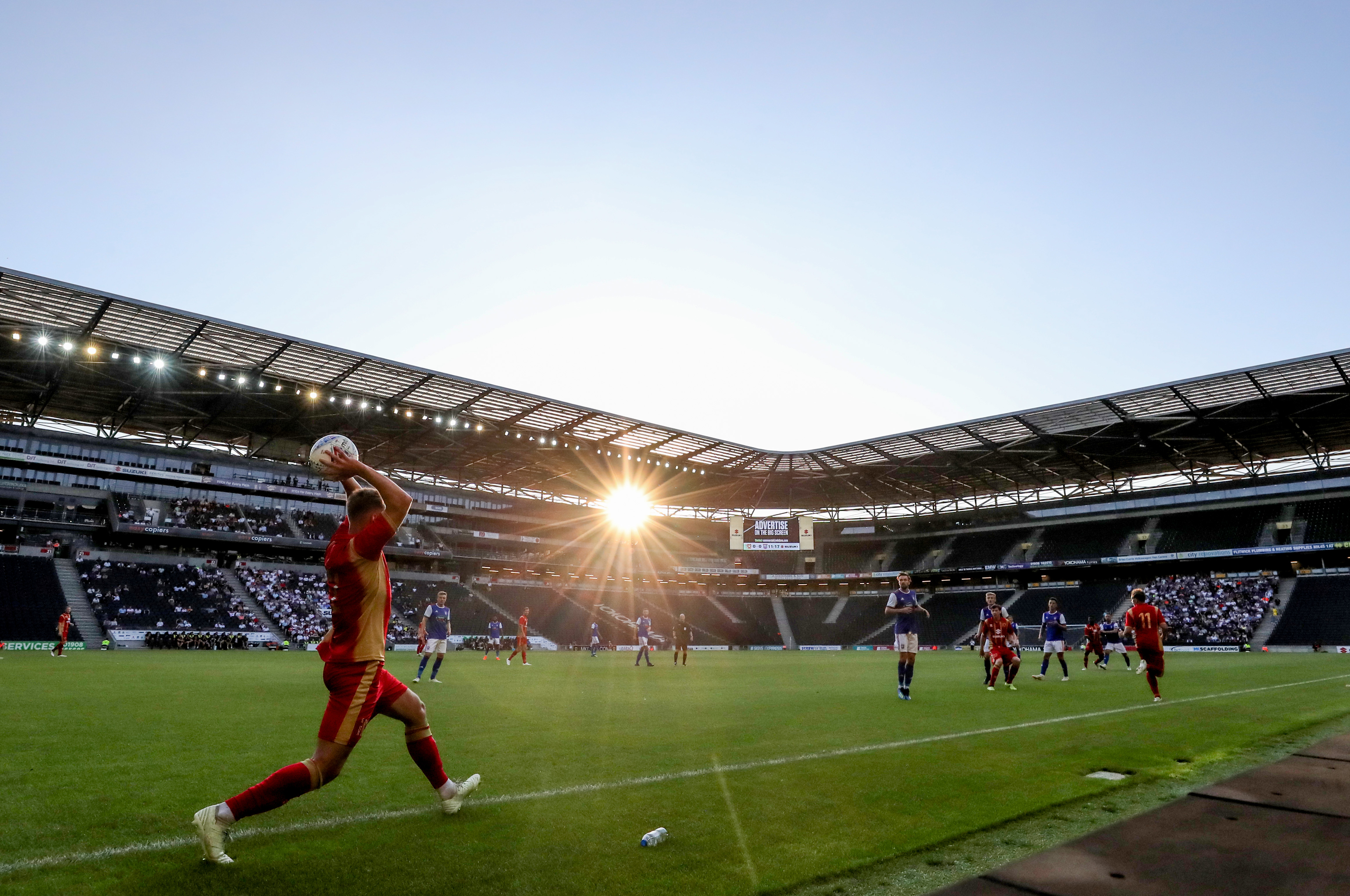 Milton Keynes Dons v Ipswich Town - Pre Season Friendly Milton Keynes Dons v Ipswich Town - Pre Season Friendly