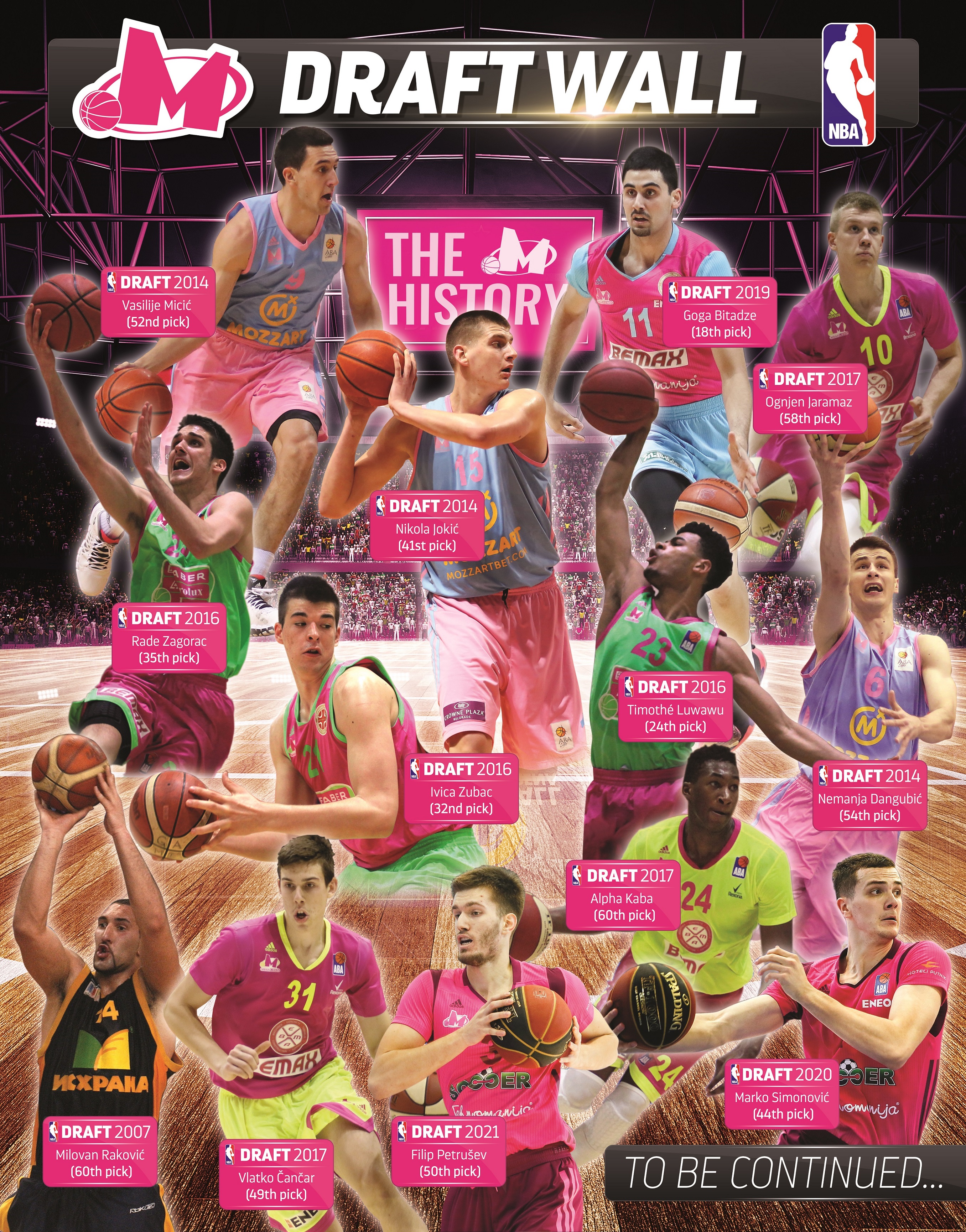 Mega Basket - draft wall Mega Basket - draft wall