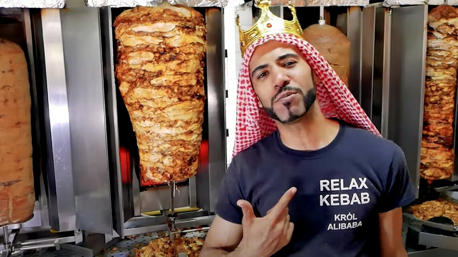 Król Ali Baba z Relax Kebab Radzymin dostarczył rapowy numer. Tak, jest o  kebabach | newonce