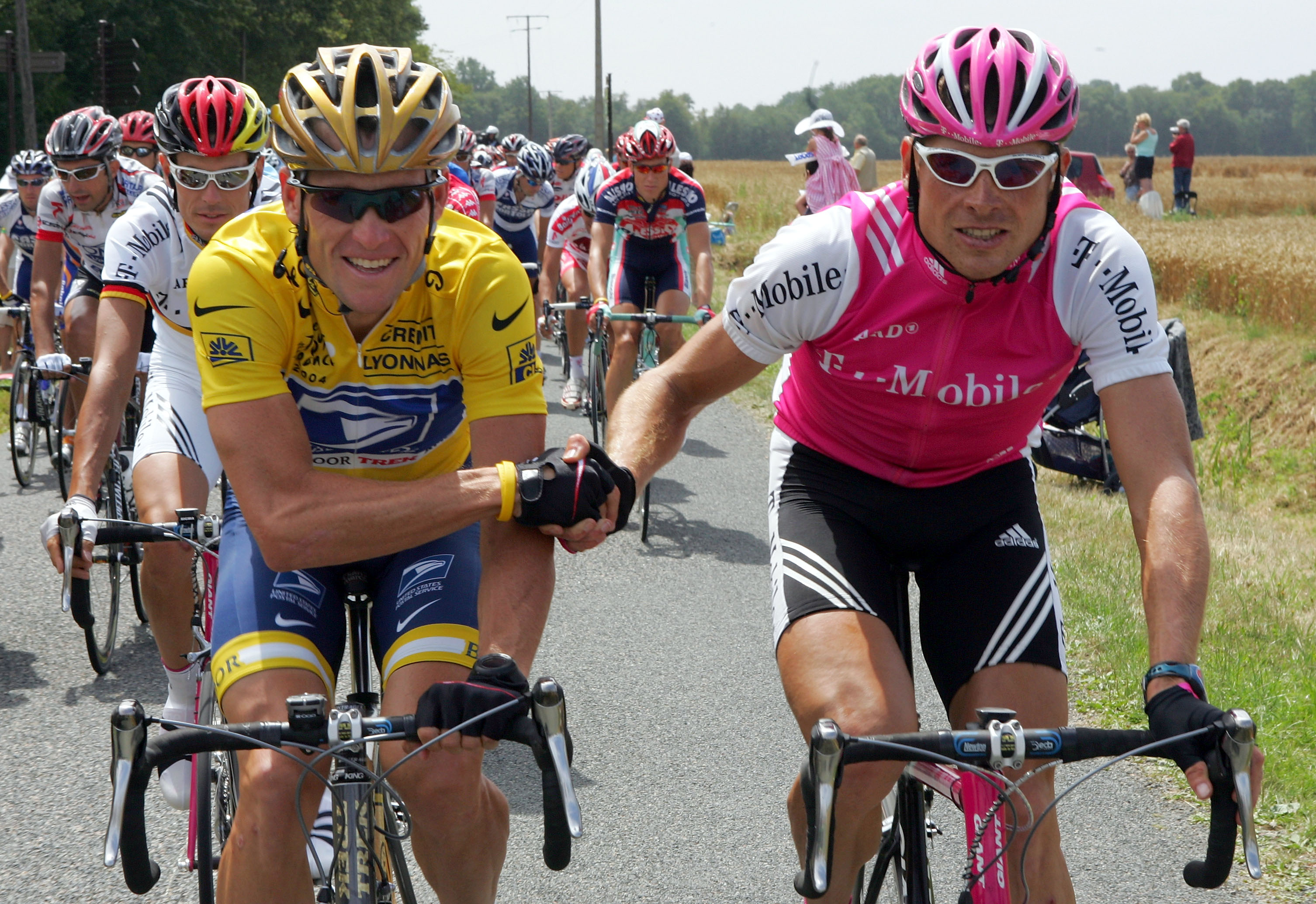 Lance Armstrong i Jan Ullrich Lance Armstrong i Jan Ullrich