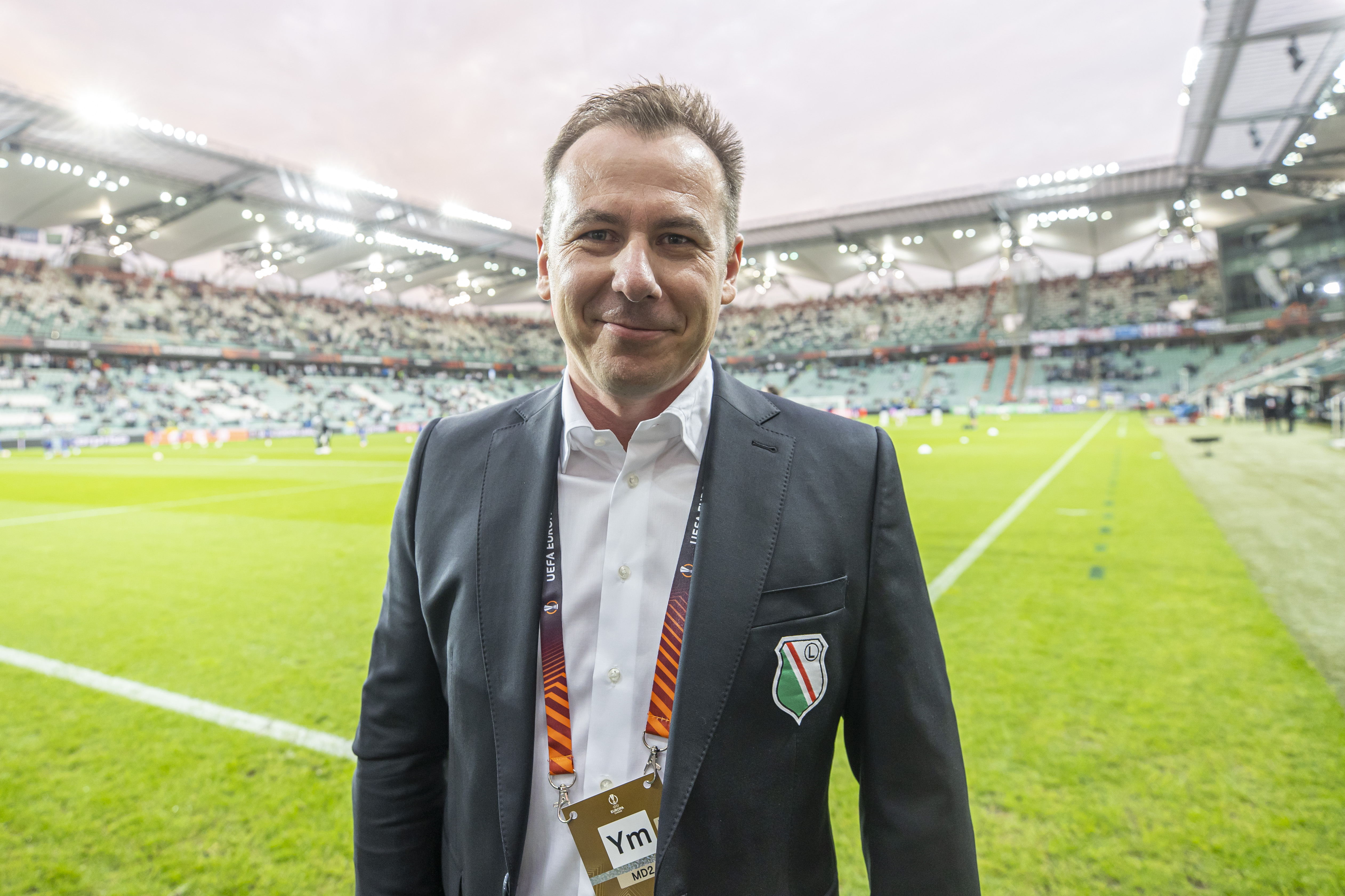 Pilka nozna. Liga Europy. Legia Warszawa - Leicester City. 30.09.2021 Pilka nozna. Liga Europy. Legia Warszawa - Leicester City. 30.09.2021