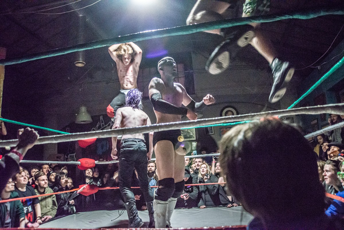 Rob Scaffold, Johnny Blade, Mister Z i Steven Strong, fot. Łukasz Kozłowski, @kozlowsky.photo Rob Scaffold, Johnny Blade, Mister Z i Steven Strong, fot. Łukasz Kozłowski, @kozlowsky.photo